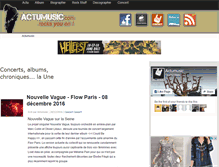Tablet Screenshot of actumusic.com
